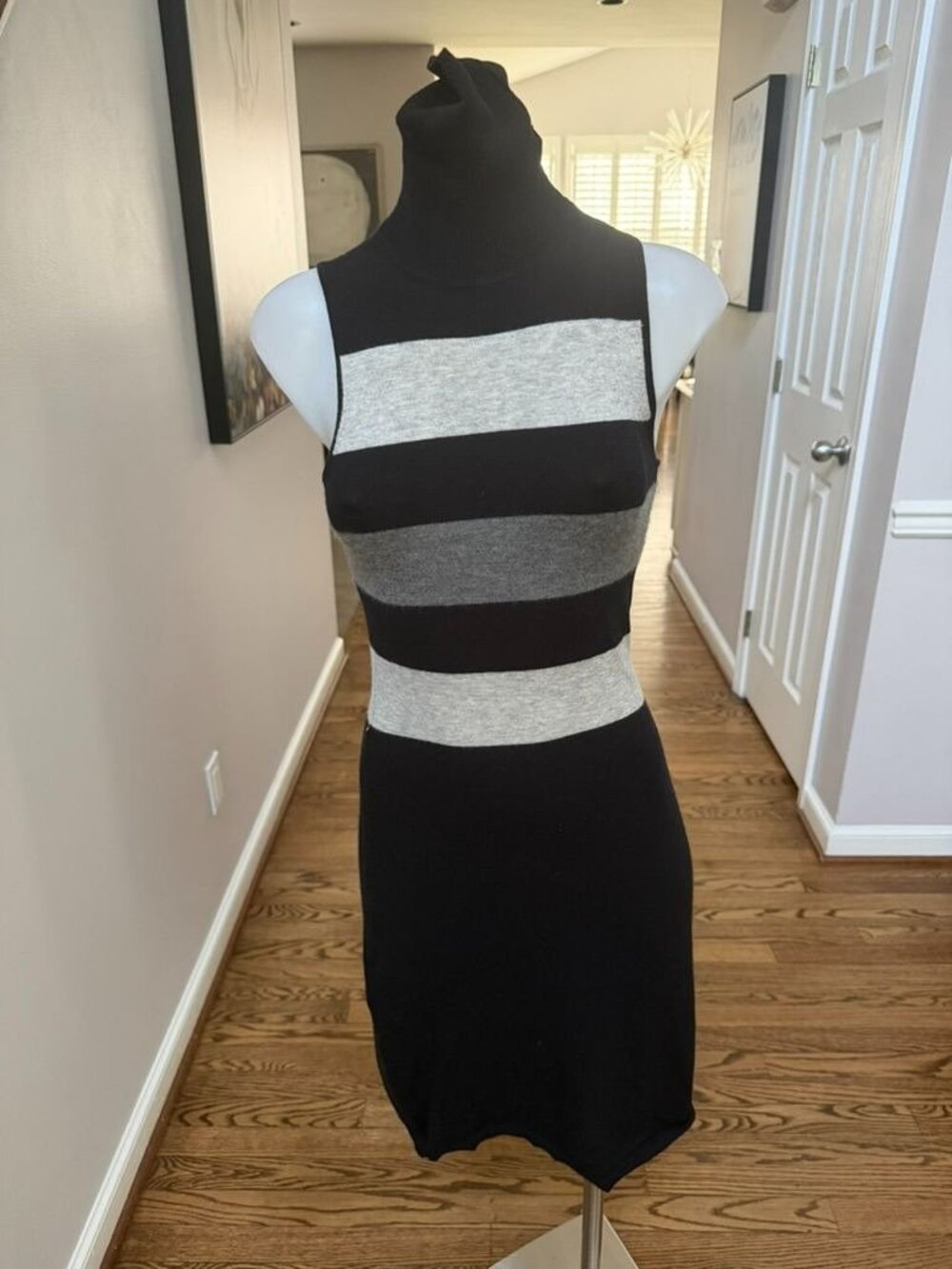 Minnie Rose Cashmere Turtleneck Dress Size Small
